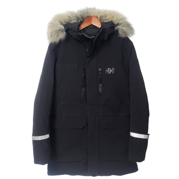 Helly Hansen Other - Helly Hansen Size M Down Black Warm Parka